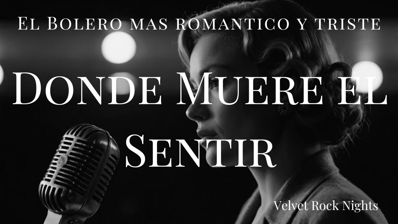 Donde Muere el Sentir – Bolero Romántico pero triste | Voz Femenina y Letra Emotiva