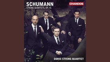 String Quartet No. 3 in A Major, Op. 41 No. 3: I. Andante espressivo - Allegro molto moderato