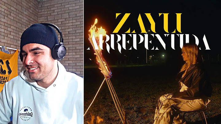 REACCIONO a ZAYLI - ARREPENTIDA