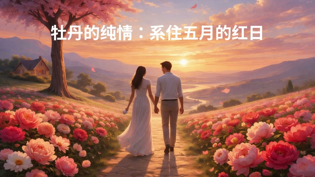 牡丹的纯情：系住五月的红日