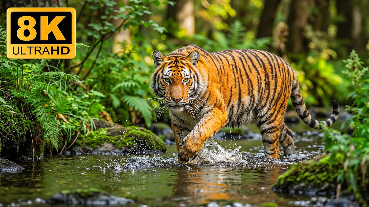 🐾 8K Nature & Wild Animals – Peaceful Moments for Relaxation and Calm