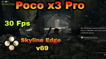 Sniper Elite v2 Remastered | Skyline Edge v69 | Poco X3 Pro + Settings