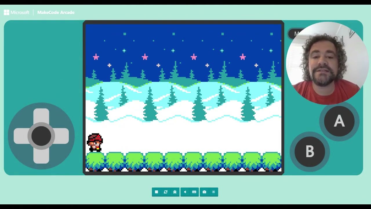 Using Background Scroll Extension to Enhance Game Visuals in MakeCode Arcade 🎮