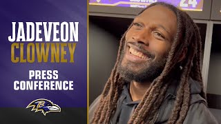 Jadeveon Clowney Walks Through His Sack Celebration | Baltimore Ravens