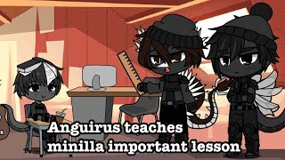 Anguirus teaches minilla important lesson