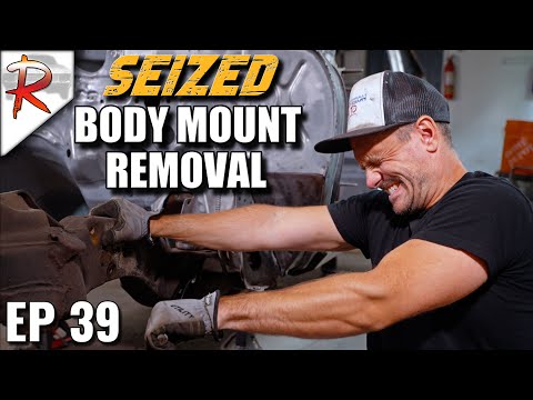 Spinning Body Mount Bolt ? The Fix Nobody Shows | EP 39 RUSTORATIONS 1972 Nova
