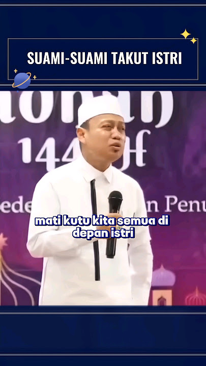 SUAMI-SUAMI TAKUT ISTRI #ceramahlucu #ustaddasadlatig