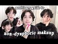 Androgynous makeup for beginners nondysphoric 