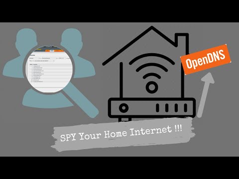 SPY & Control Your Family's Internet Traffic | Open DNS | FREE !!! | English