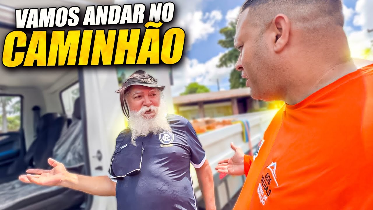 LUIZ DO SOM E MANETIKIN FORAM ANDAR NO CAMINHÃO DE ALEX | LUIZ DO SOM 