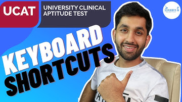 UCAT KEYBOARD SHORTCUTS