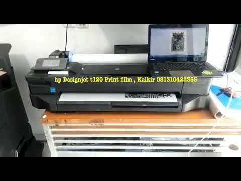  Jual  plotter t120 print di kertas kalkir untuk sablon  