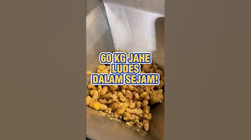 Mesin Ini Peras Jahe Otomatis 60 KG/JAM! #jahe #herbal #jamu #minumanherbal #minumanjahe