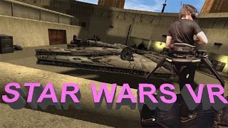 Star Wars in VR with the Virtuix Omni