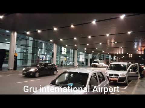 Gru international air port terminal 3 sao paulo brazil