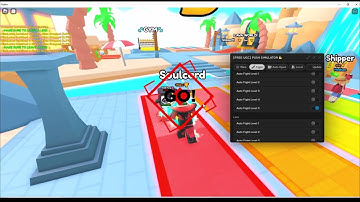 (PASTEBIN) Roblox Push Simulator Script (Easy Get UGC, Auto Push, Auto Power, AutoRebirth,AutoFight)