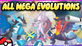 ALL MEGA EVOLUTIONS + HOW TO GET THEM IN POKÉMON BRICK BRONZE