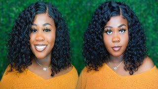 The BEST Short Curly Wig | Short Curly Bob Lace Front Wig by Idefinewig | Short Curly Wig Install!