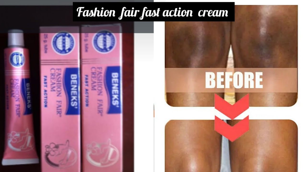 FASHION FAIR FAST ACTION TUBE CREAM FOR SKIN TREATMENT AND IT WORKS ...