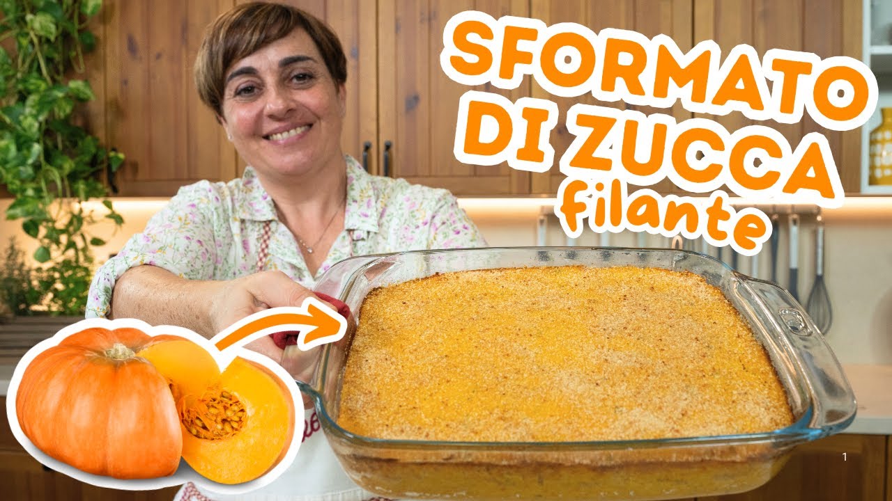 SFORMATO DI ZUCCA FILANTE Ricetta Facile - Fatto in Casa da Benedetta