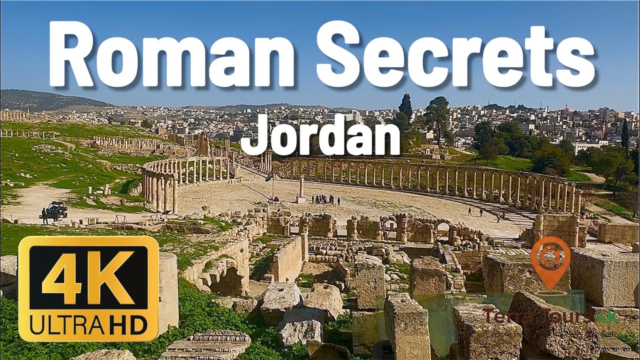 Ancient Jerash: Walking Through the Secrets of the Roman East | 4K 60fps ASMR (part 2)
