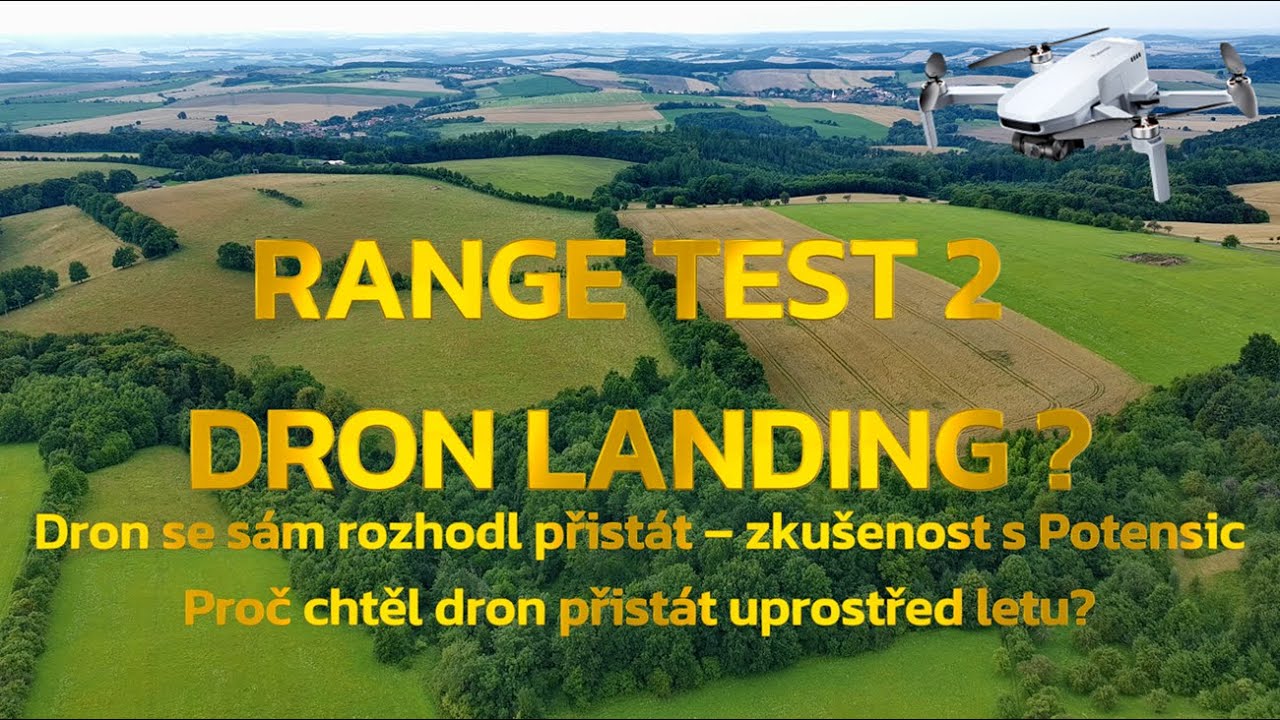 POTENSIC ATOM 2 RANGE TEST 2 CO SE STALO𖥂 PROČ CHCE PŘISTÁT BĚHEM LETU✈️
