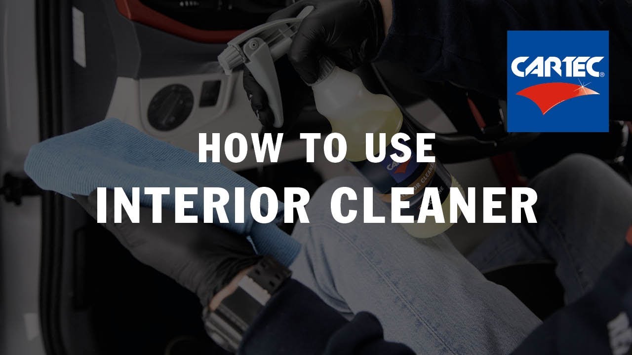 How to use Cartec Interior Cleaner?