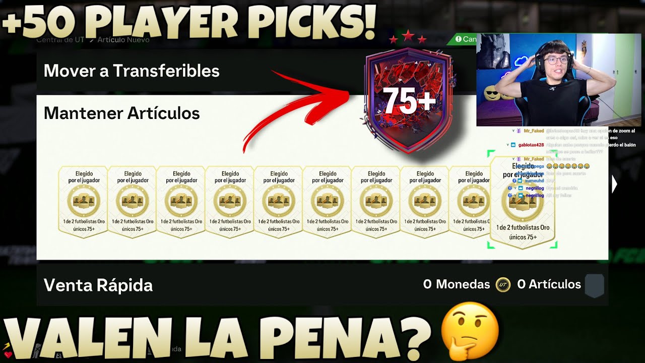 ABRO +50 PLAYER PICKS +75!🤩 ESTÁN CHETADOS?🤔 EA FC 24