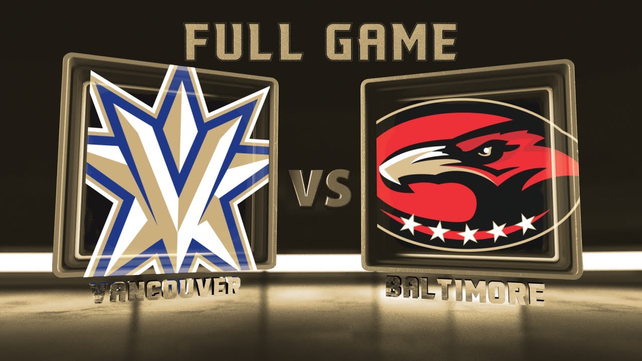 SFL Season 25, Week 1 - Vancouver @ Baltimore (No Commentary)