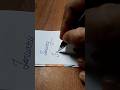 Writing Month name #shorts #art #handwriting #foryou