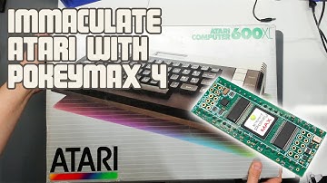 Onberispelijke NOS Atari 600XL krijgt PokeyMAX 4, VBXE en U1MB