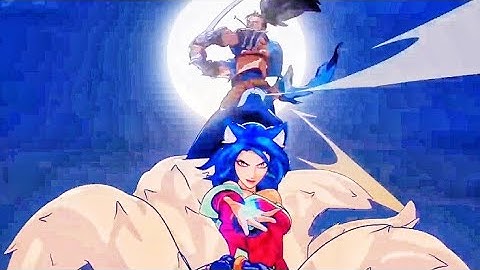 2XKO | Ahri & Ekko Vs Yasuo & Warwick || Mortals