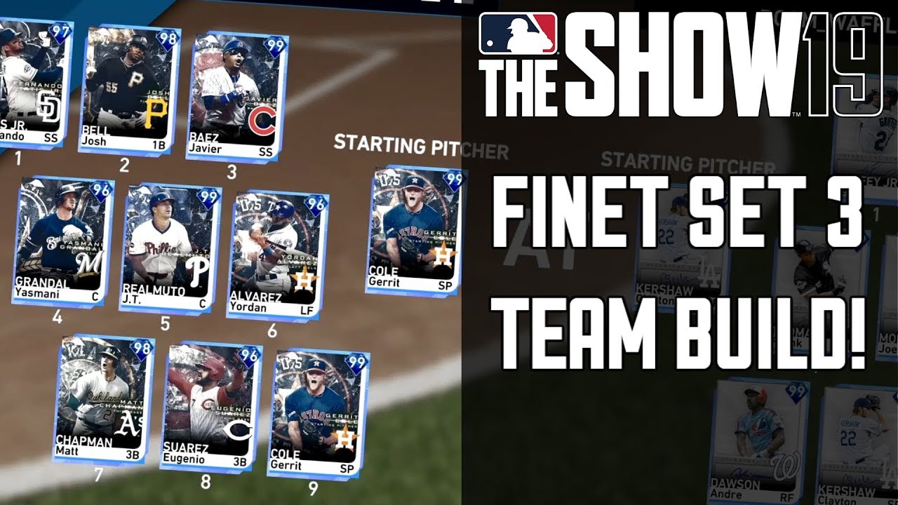 Finest Set 3 Team Build! | MLB The Show 19 | Ranked Seasons