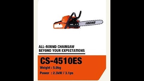 360° view of the ECHO CS -4510ES Chainsaw