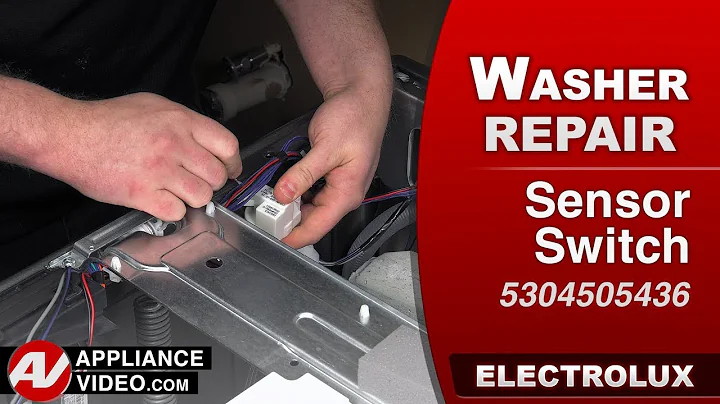 Electrolux Washer - Error Code 35 Over Filling - Pressure Sensor Switch Repair and Diagnostic