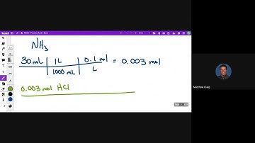 Plainfield AP Chemistry - Titration Question