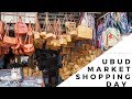 WALK WITH ME EP 2 : BALI UBUD ART MARKET , SHOPPING IN BALI  WITH SONY 60P