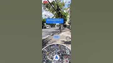 Live View on Google Maps iPhone 12 mini