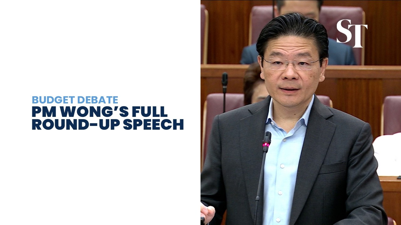 [FULL] PM Wong’s Budget debate round-up speech