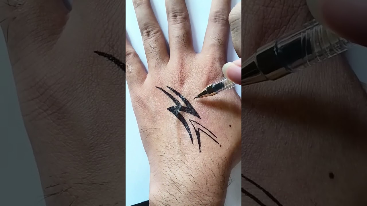 DIY Tattoo Pens || Tribal Tattoos