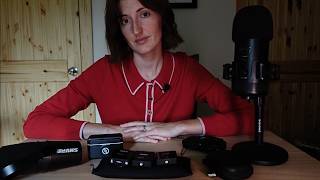 ASMR my microphone collection (soft spoken, show & tell) RODE, Shure & more screenshot 2