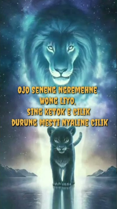 story wa jawa || cilik durung mesti nyaline cilik