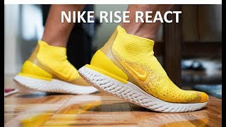 nike w rise react flyknit