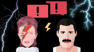The Argument Between Freddie Mercury And David Bowie
