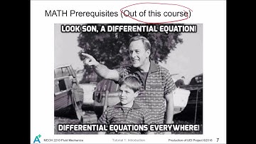 MECH 2210 Fluid Mechanics Tutorial 1 - Introduction