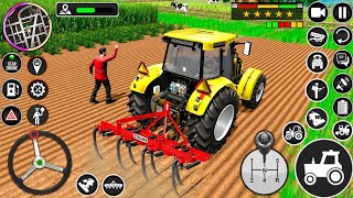 Modern Tractor Farming Driving Simulator 3D - New Tractor Games - Android  Gameplay screenshot 4