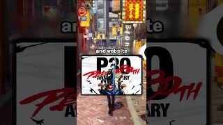Persona 30th Anniversary has STARTED