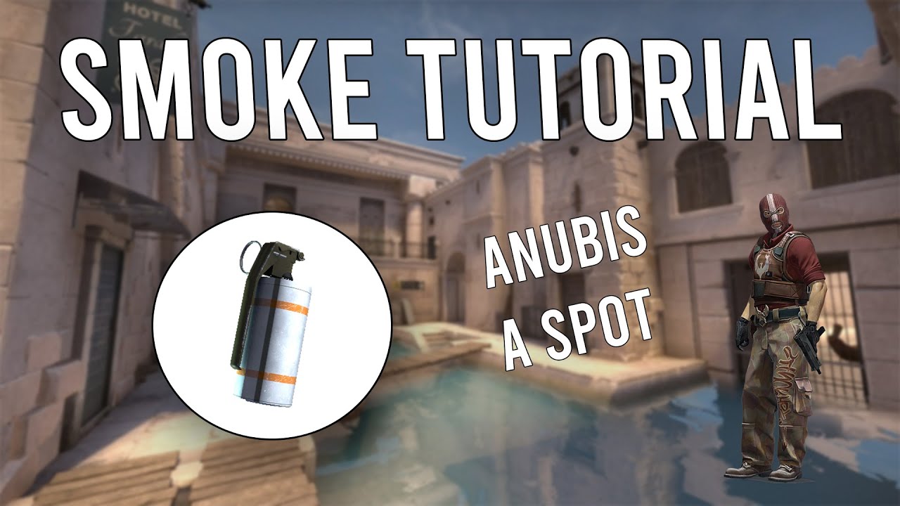 CS:GO Smoke Tutorial | Anubis A Spot - YouTube