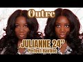 WOW! 😱 😍  Kinky Straight Blowout SYNTHETIC Lace Front Wig! | Outre JULIANNE 24&quot; | BEGINNER FRIENDLY