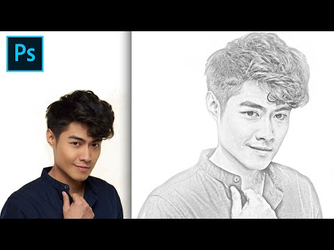 Video: Cara Membuat Gambar Pensil Dari Foto